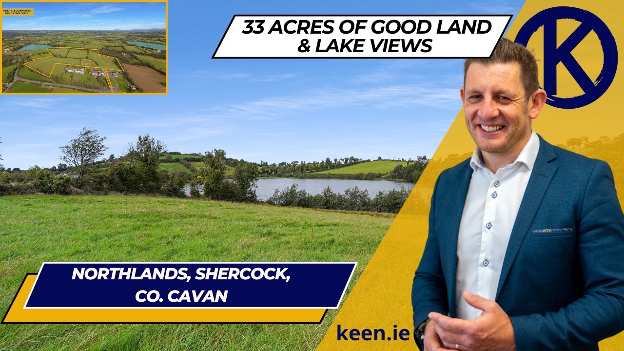 33.5 Acres of Quality Land | Northlands, Shercock, Co. Cavan