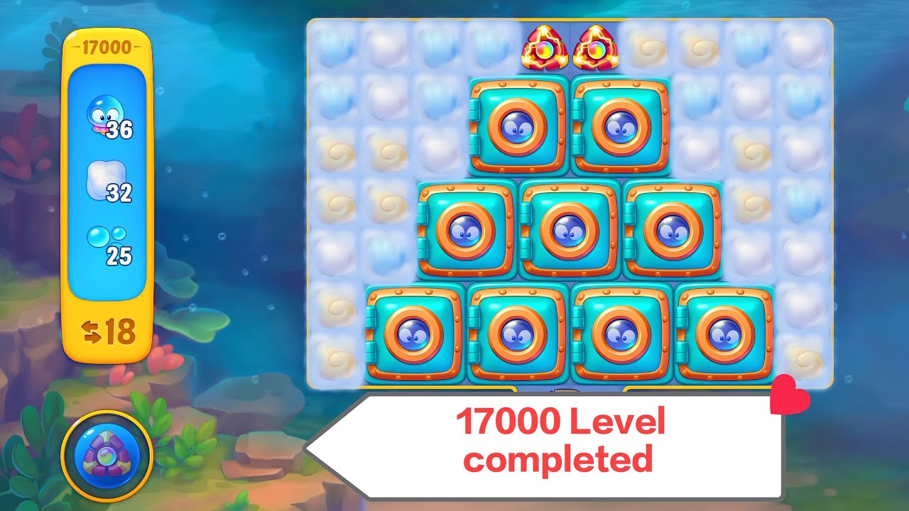 Fishdom game Level 17000 😍 #fishdom 