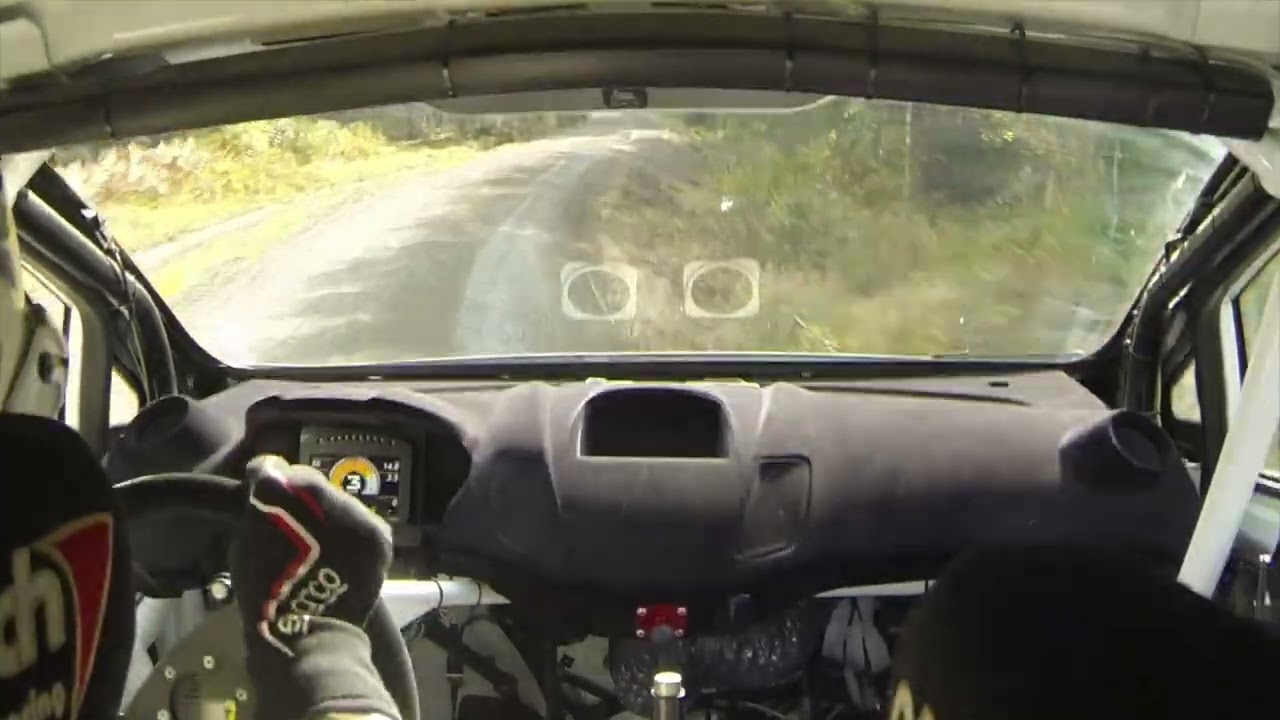 InCar Rally Småland 2022 SS4 - Christoffer Jacobsson