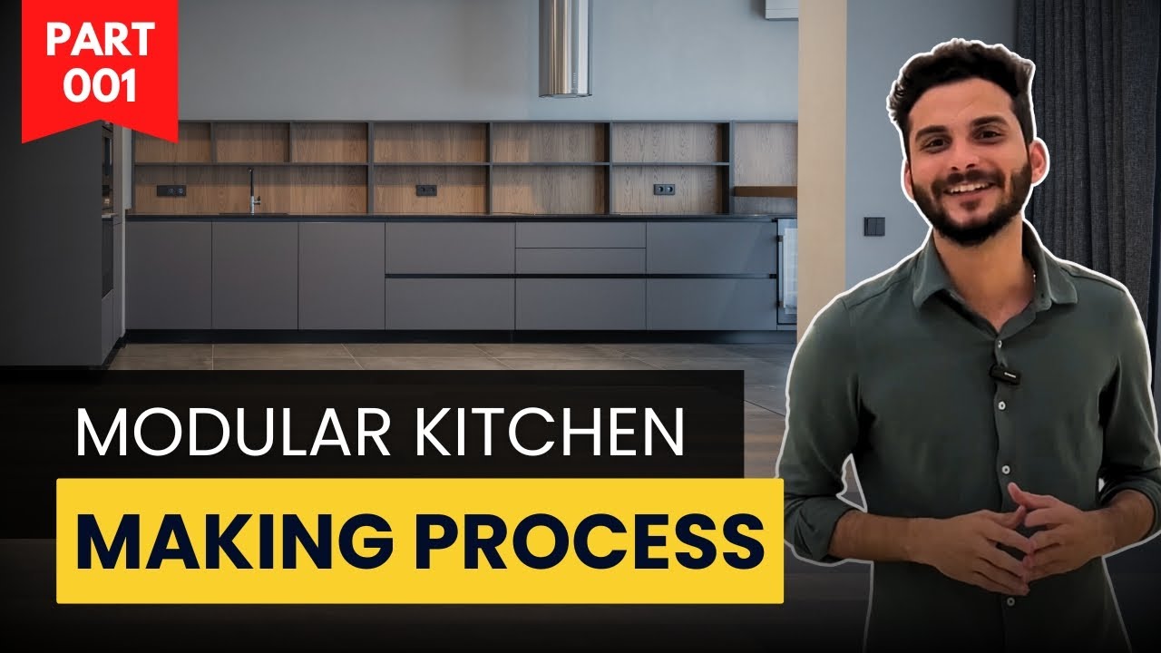 Modular Kitchen Making Process 😳- PART 1 I How To make Modular Kitchen I Kitchen Design Houmeindia