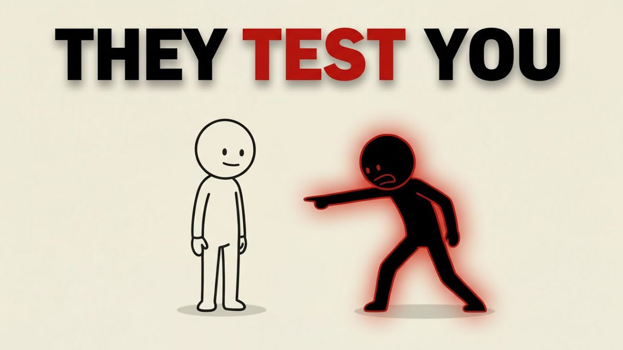 People Only Test You When They Sense This