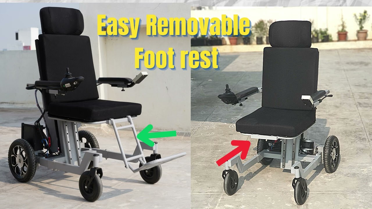 Self Operated Ground Lifting Wheelchair Made-In-India developed by EASY LIFE