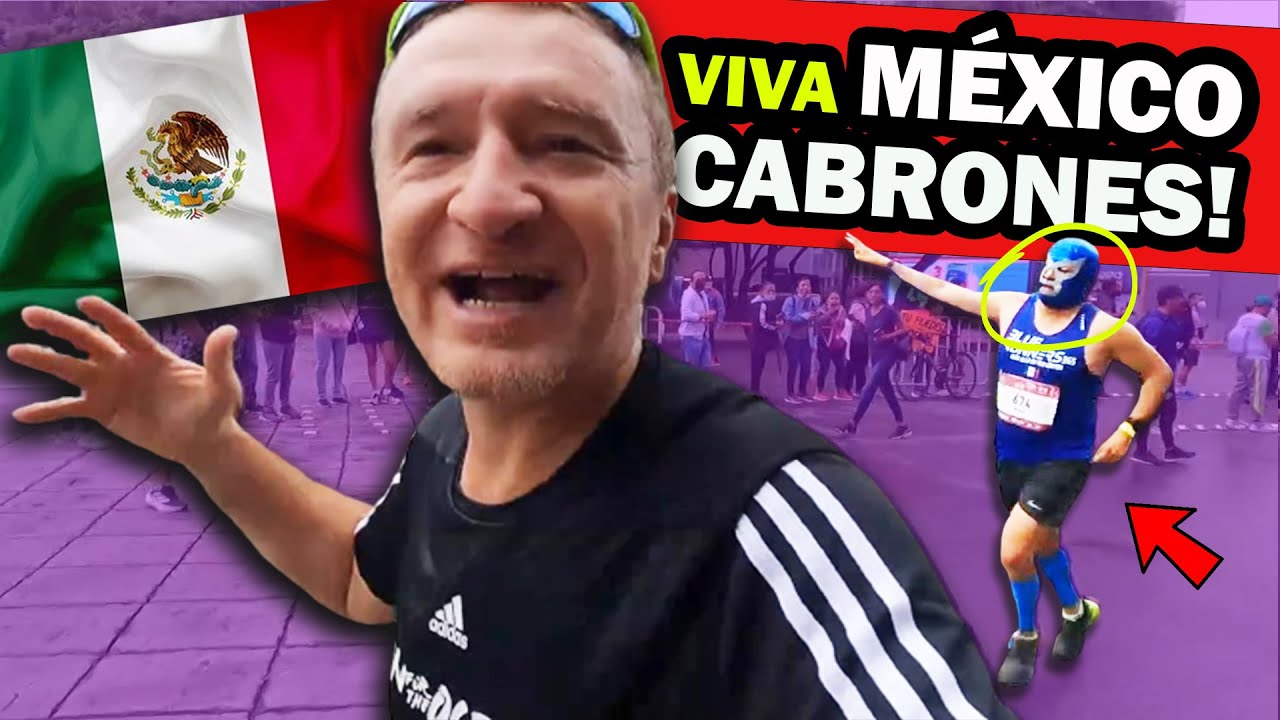 😱 NUNCA había CORRIDO ALGO ASÍ 🇲🇽 Maratón CIUDAD de MÉXICO, así es POR DENTRO !!!