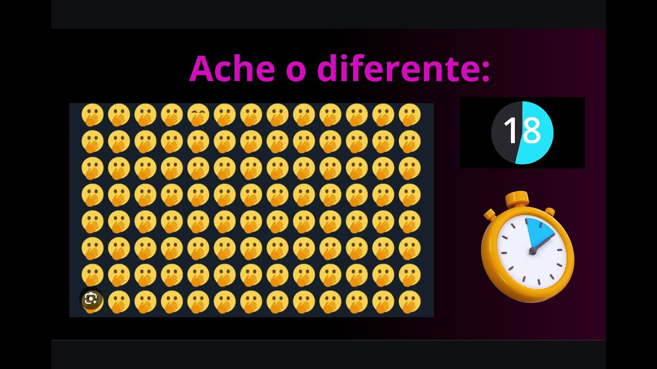 Ache o diferente (Parte 1)