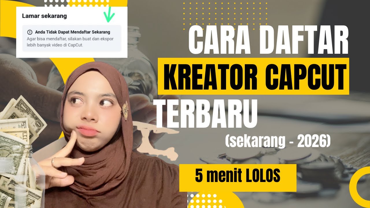 CARA DAFTAR KREATOR CAPCUT TERBARU 2026 #capcut #kreatorcapcut 
