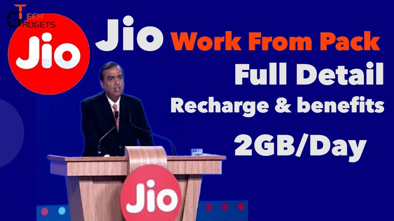 Jio new offer, Work From Home Pack | New Launch | Details, How to activate.