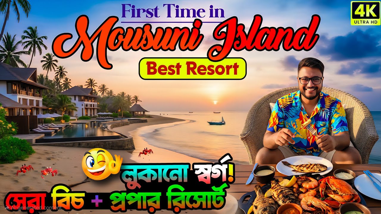 Mousuni Island Complete Tour Plan 2025 | Best Resort, How to Reach & Budget Guide