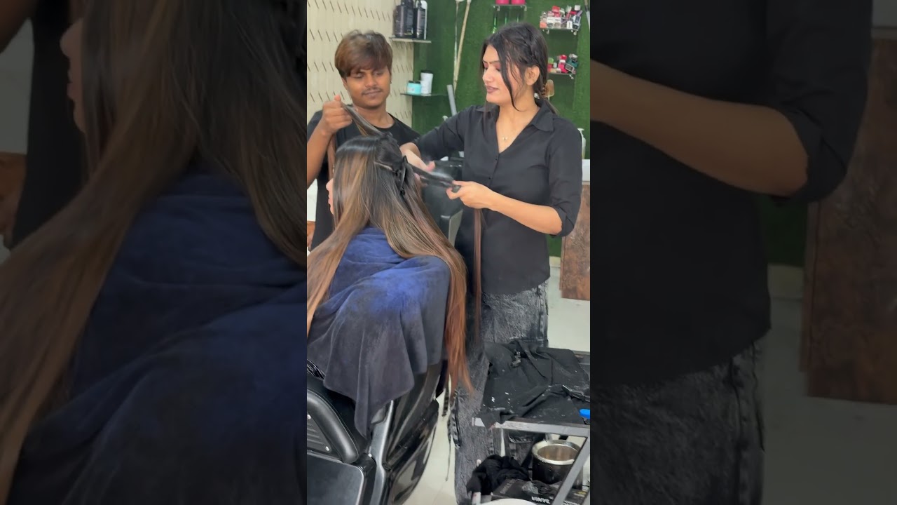 ✨ Nanoplastia Hair Treatment Frizzy और rough बालों से परेशान हैं?  अब पाएं smooth, shiny और