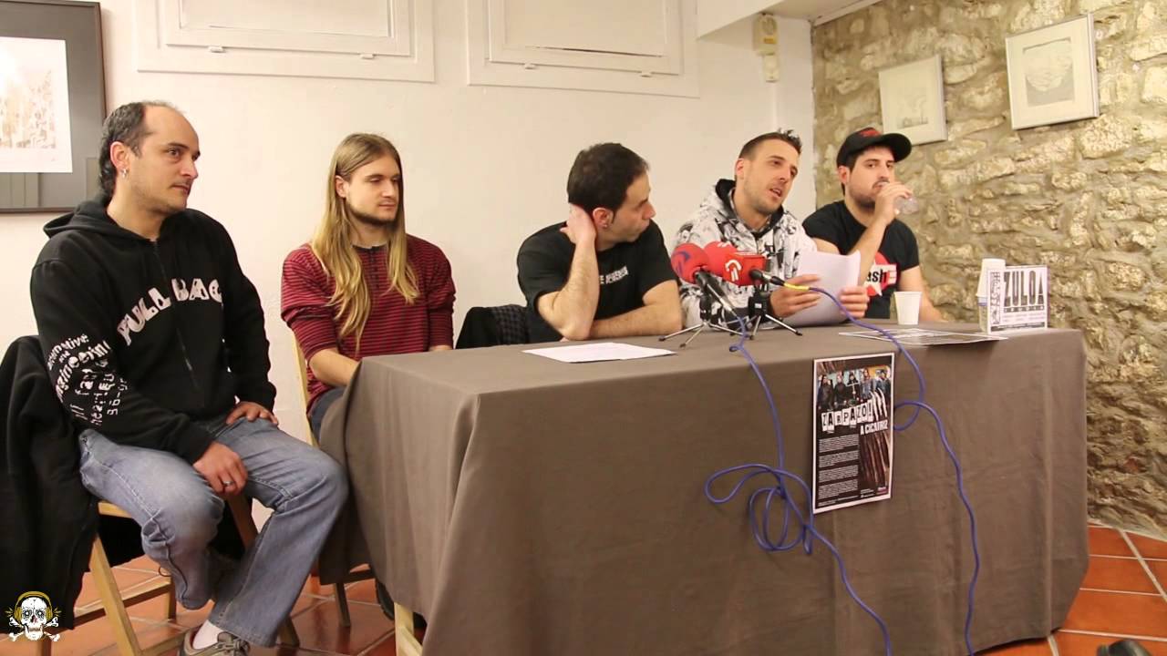 Zarpazo! a Cicatriz, rueda de prensa