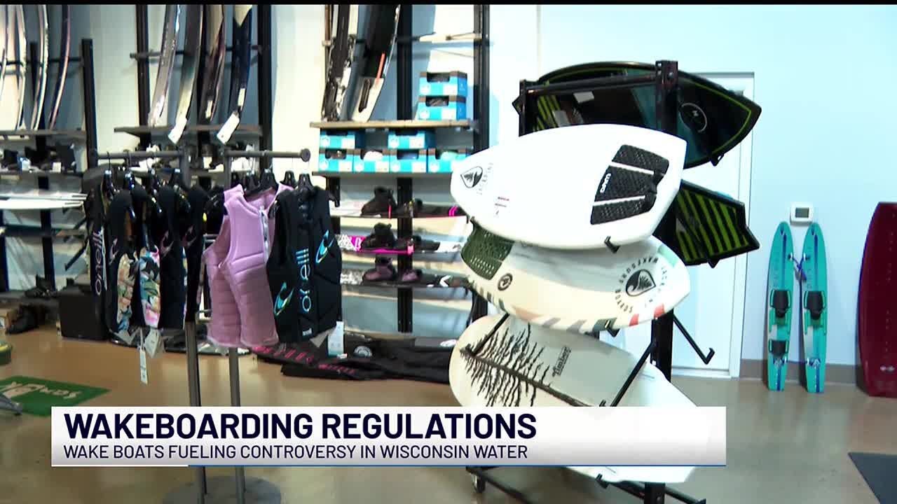 Wisconsin considering wakeboarding regulations on lakes
