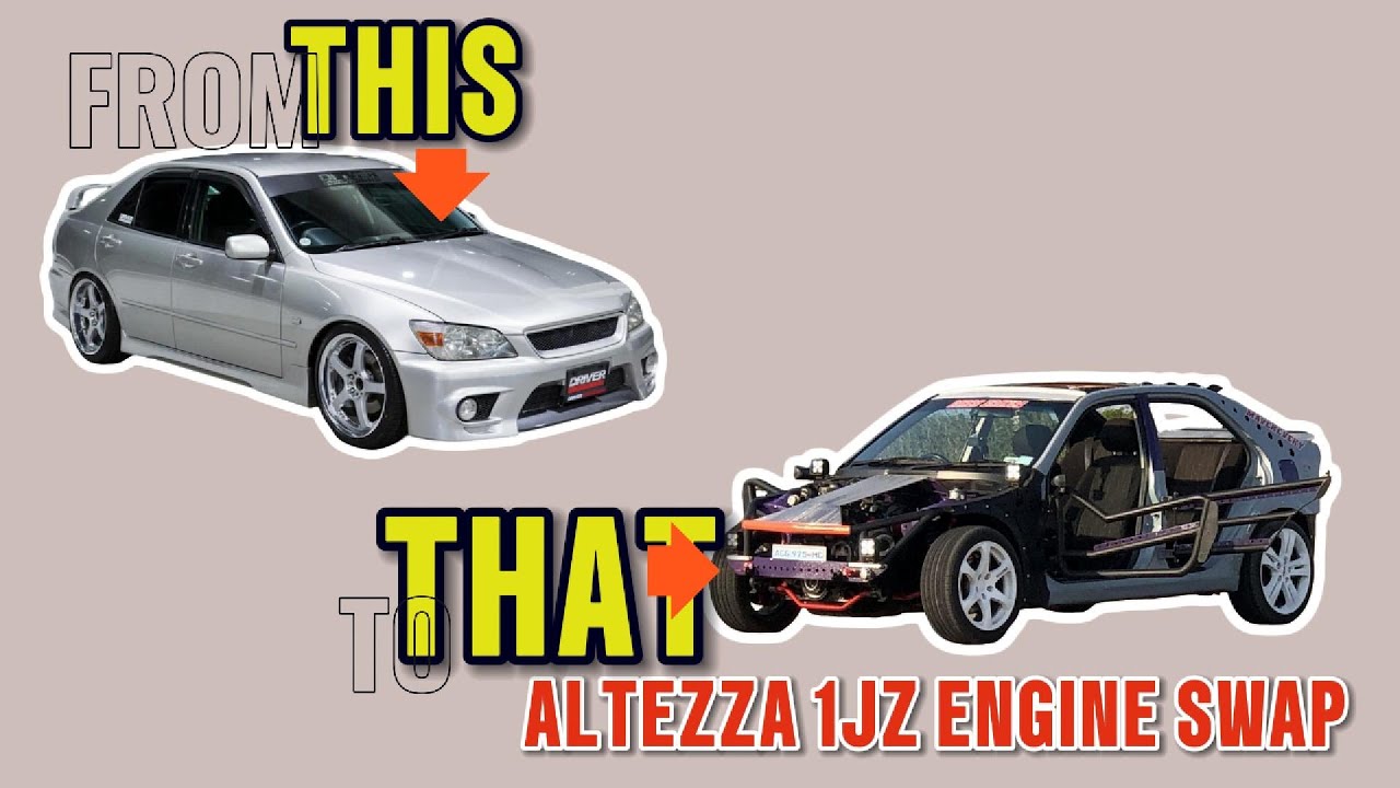 MODIFYING TOYOTA ALTEZZA IN 10 MINUTES || ALTEZZA CAR PROJECT