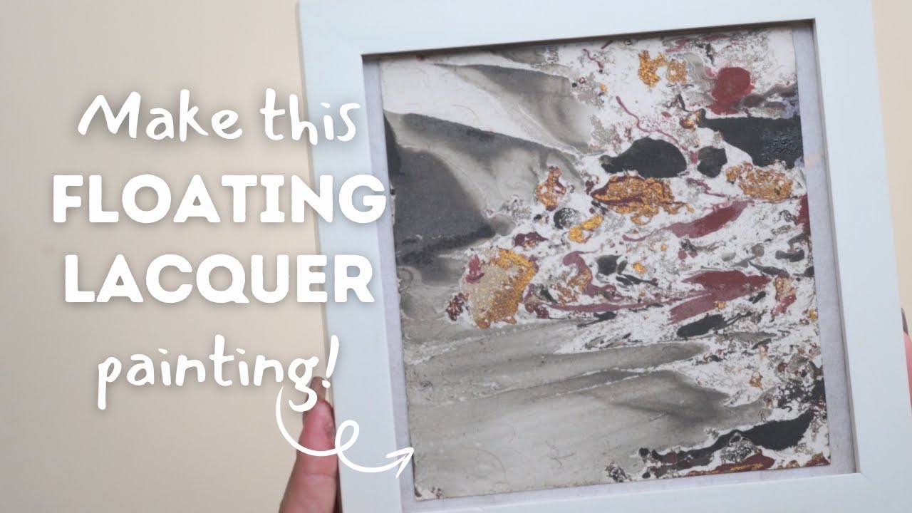 Floating Lacquer Tutorial: How to create paintings and patterns with our floating lacquer kit