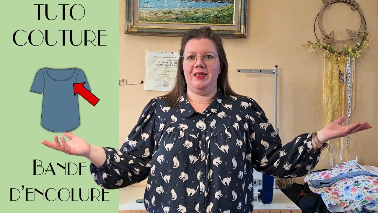 Tuto Couture - Bande d'encolure Jersey