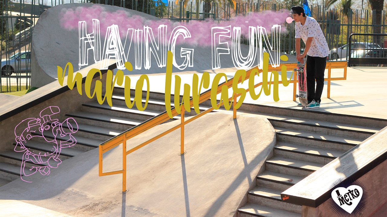 Skateboarding in Chile - Mario Luraschi - Santiago De Chile Skatepark Edit by Cuevas Films