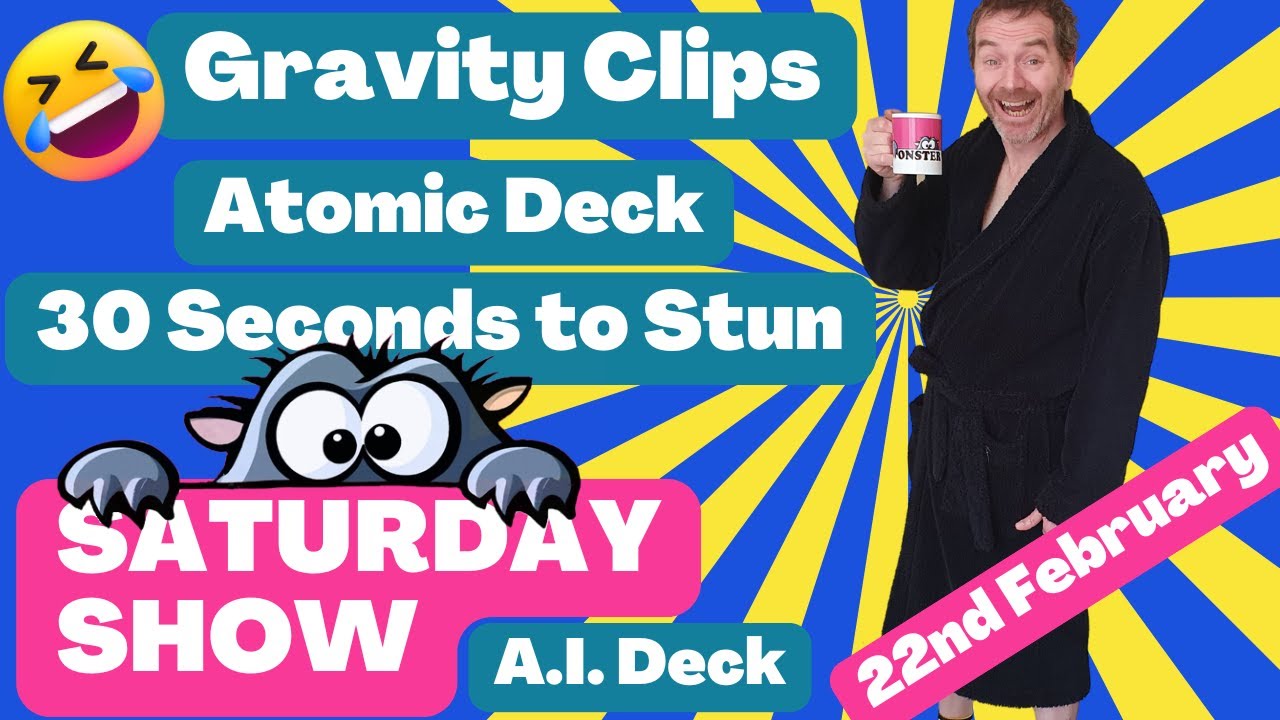 The Saturday Show February 22nd - www.MonsterMagic.co.uk