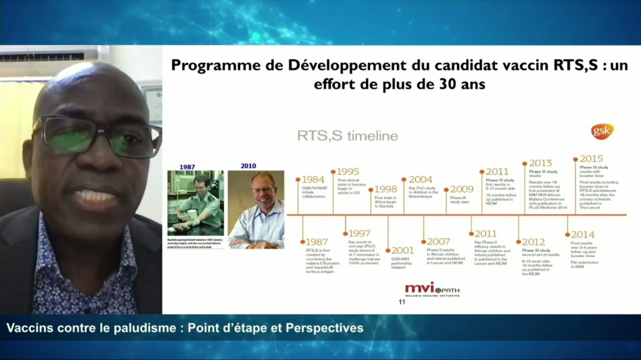 Vaccins contre le paludisme : point d’étape et perspectives - Halidou Tinto