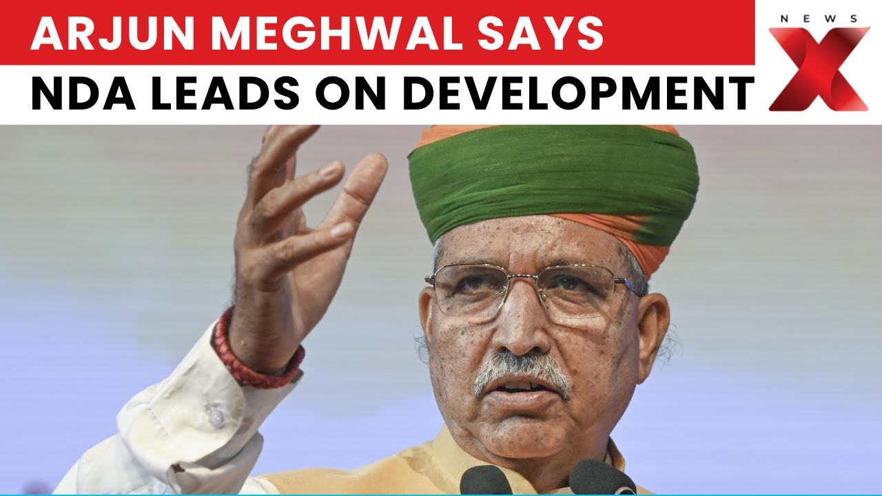Bihar Polls: Arjun Ram Meghwal Says NDA Leads on Development & Governance | NewsX