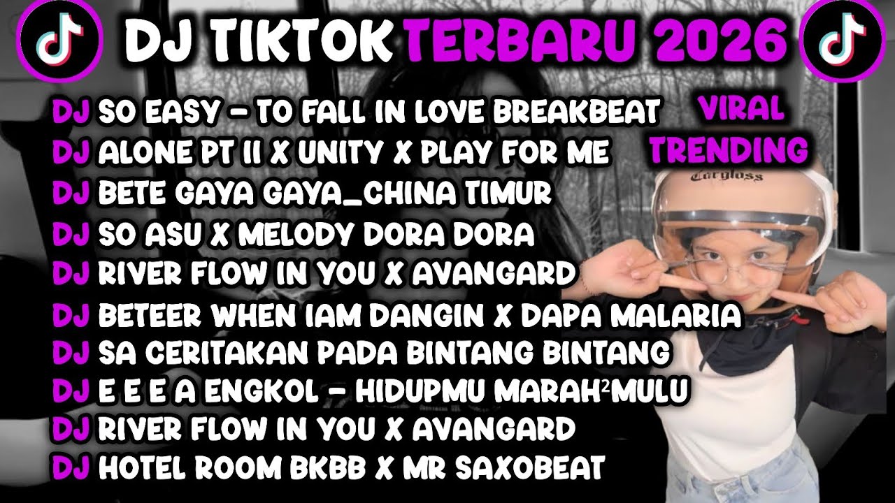 DJ TIK TOK TERBARU 2026🎵DJ EASY - TO FALL IN LOVE BREAKBEAT🎵DJ ALONE PT II X UNITY X PLAY FOR ME 