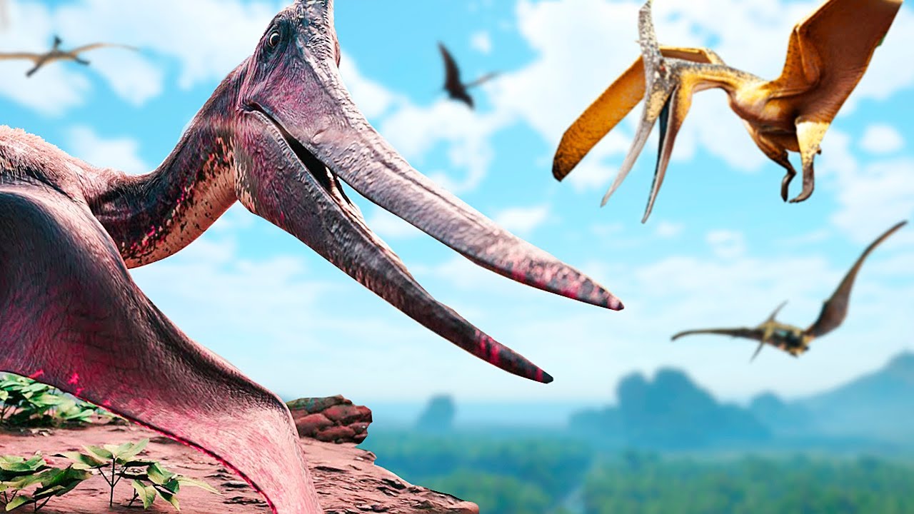 MAIOR Família de PTERANODONs + Empurra-Empurra nos Céus! Migração Gigante | The Isle Evrima | PT/BR