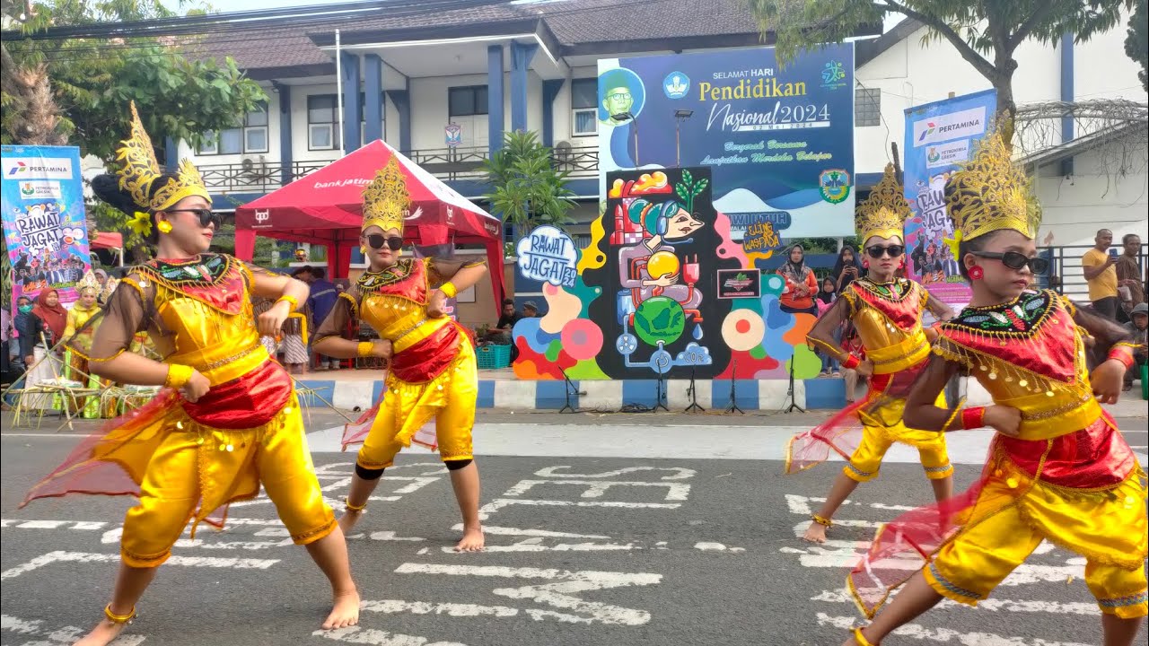 Tari Angguk Jos Rawat Jagat #3 tahun 2024 SD Negeri 2 Kayen
