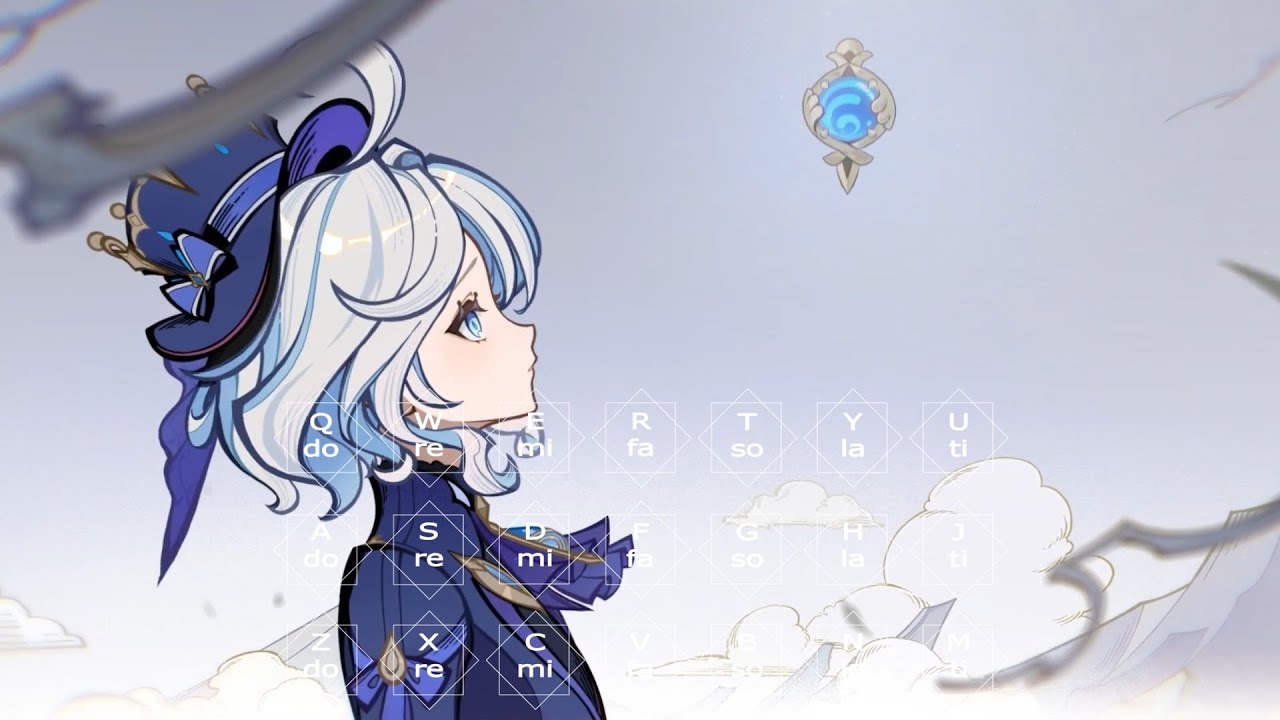 『La vaguelette さざ波』Genshin Impact Windsong Lyre | 風吹きのライアー