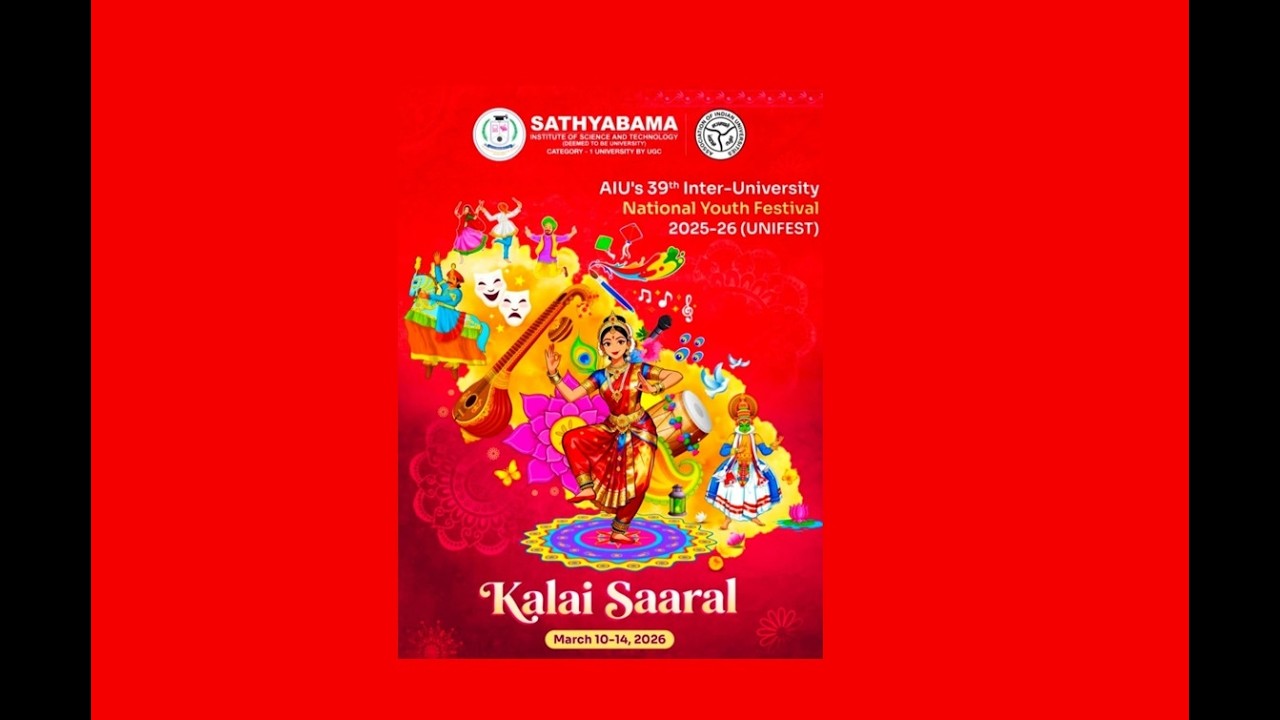 KALAI SAARAL-AIU 'S 39TH INTER- UNIFEST 2025-26 10.03.2026, 6.00 PM DAY 1 -MIME