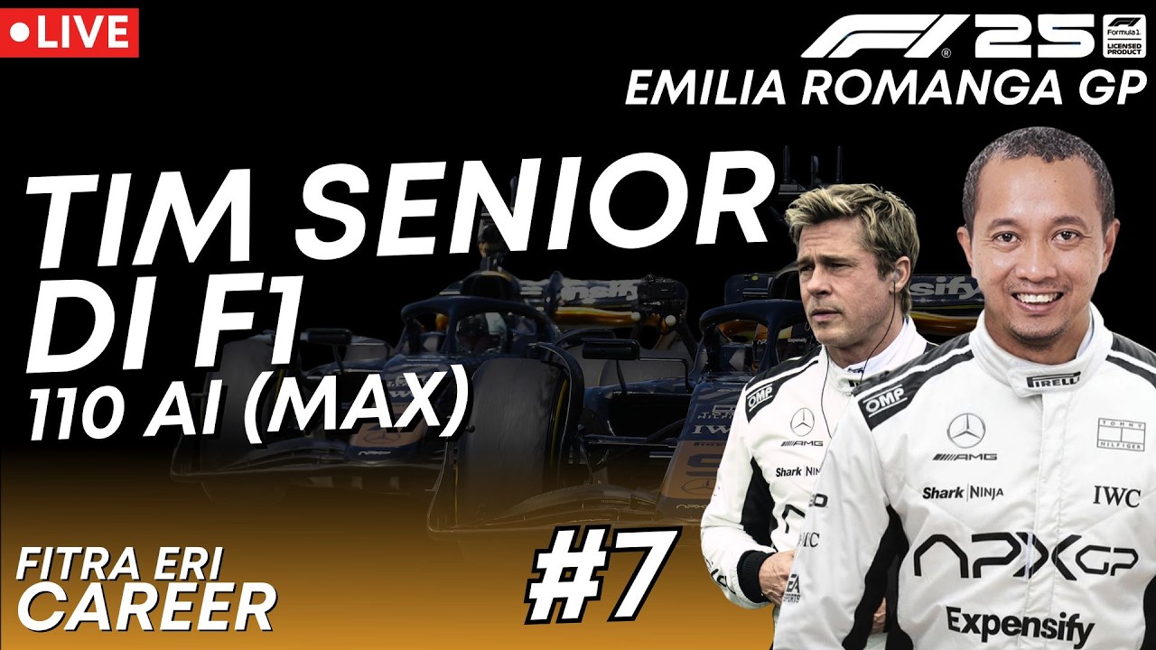 [APXGP] FITRA ERI F1 Career EP.7 IMOLA - MONACO GP | F1 25 Indonesia