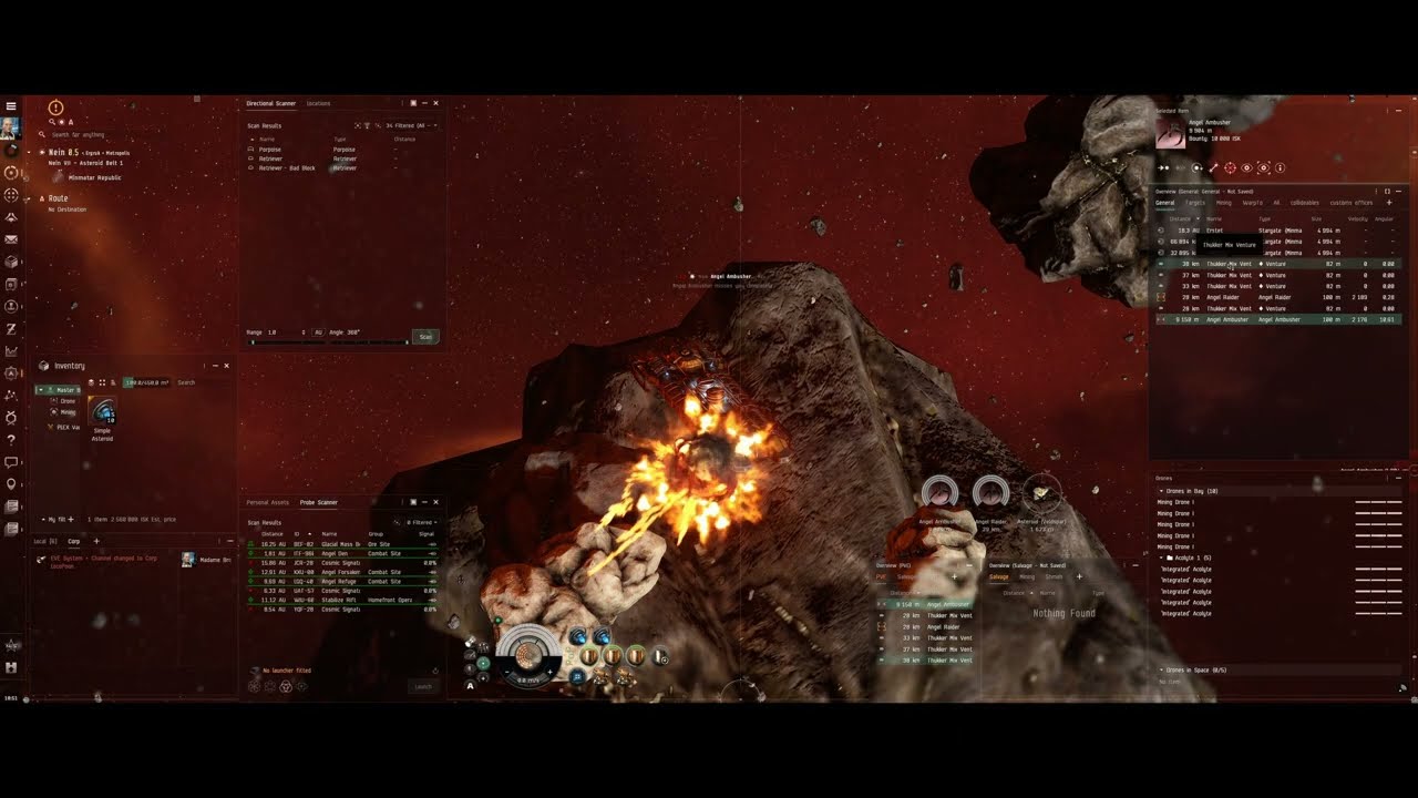 Eve Catalyst, потому что шахтеры любят, когда их атакуют...