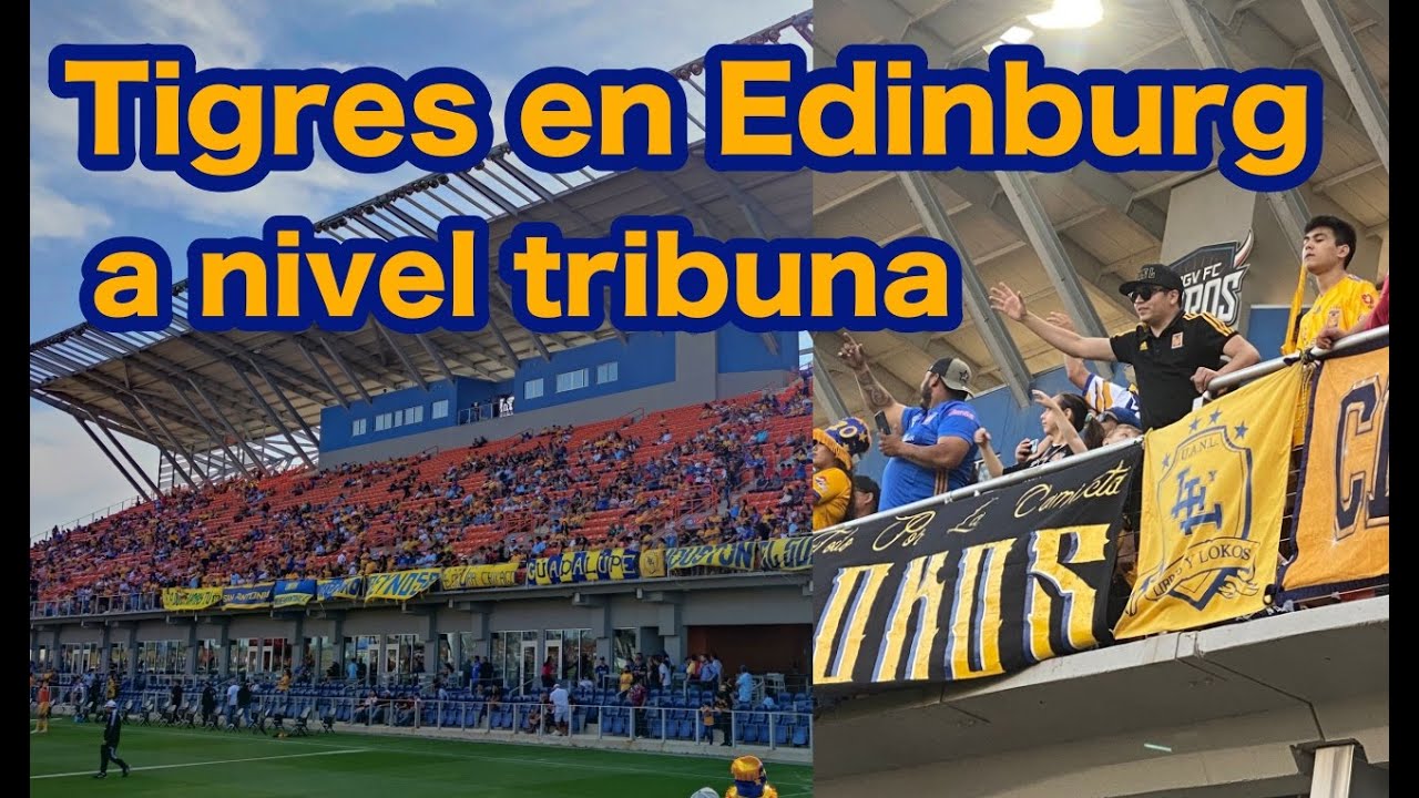 Vlog TIGRES en EDINBURG TEXAS vs pachuca a nivel tribuna con LIBRES Y LOKOS en la fecha fifa