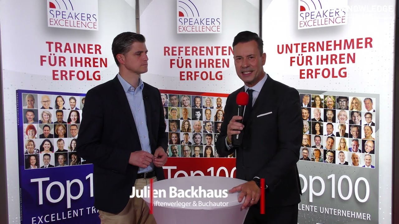 #nxtKNOWLEDGE - das Interview mit Julian Backhaus - deutscher Medienunternehmer, Verleger und Autor