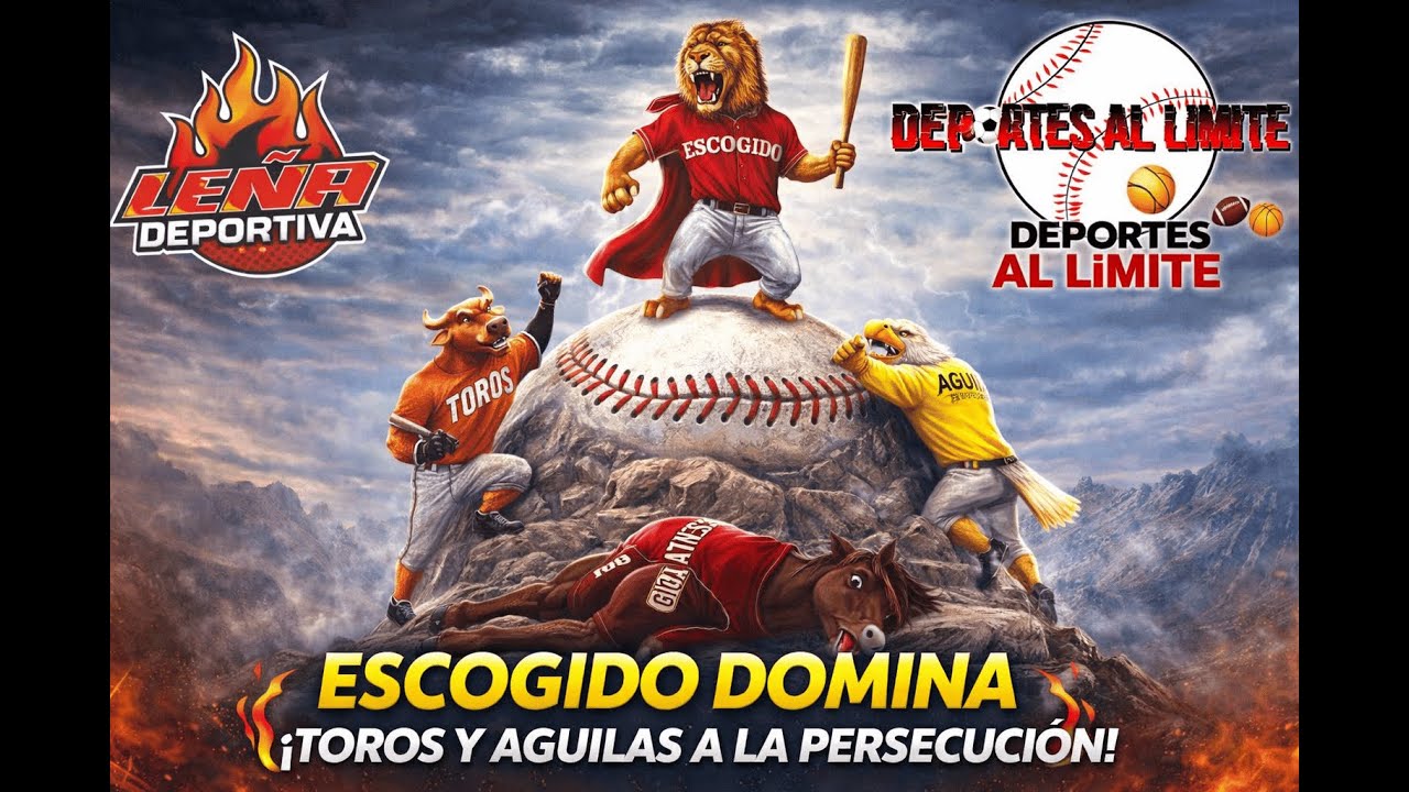 Escogido domina la cima 🔥 Leña Deportiva | Toros y Águilas persiguen