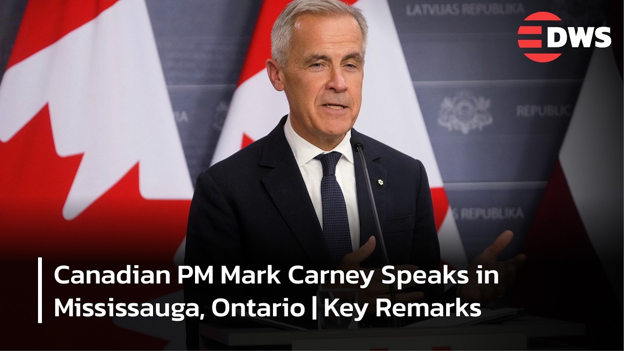 WATCH: Mark Carney Addresses U.S. Tariffs & Canada&rsquo;s Trade Future | Live from Mississauga | AC15