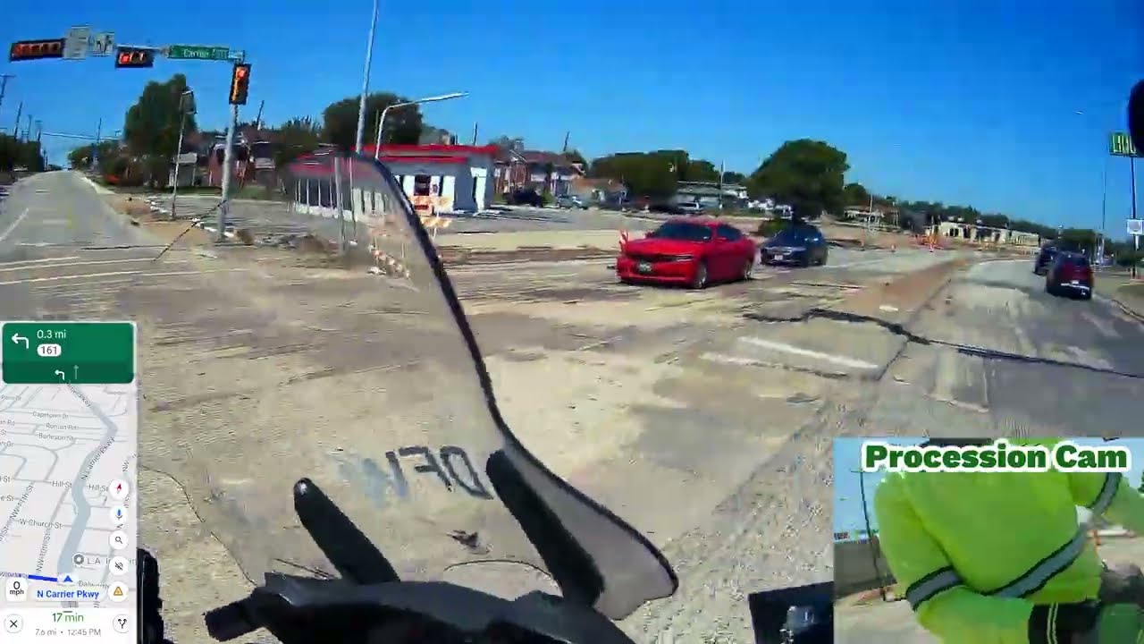 Motorcycle Funeral Escort (64xCars 5xBikes 12xMiles) #1547