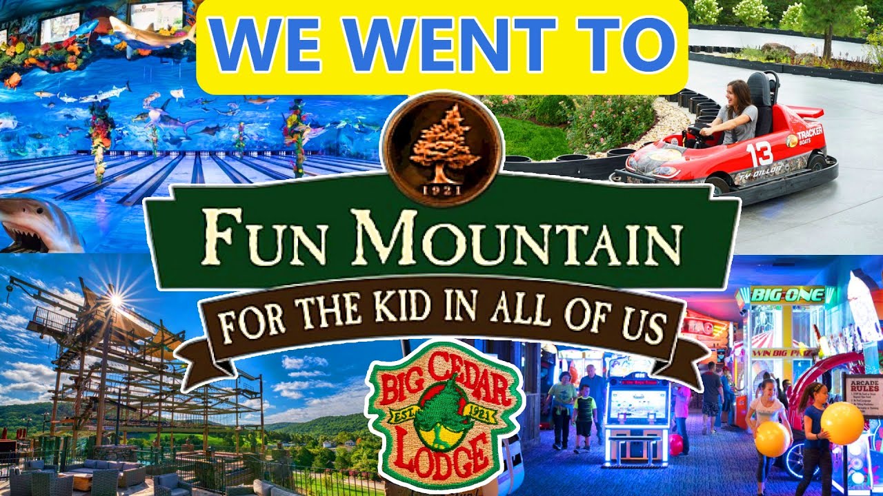 Fun Mountain: развлечения для всех в Big Cedar Lodge недалеко от Брэнсона, штат Миссури