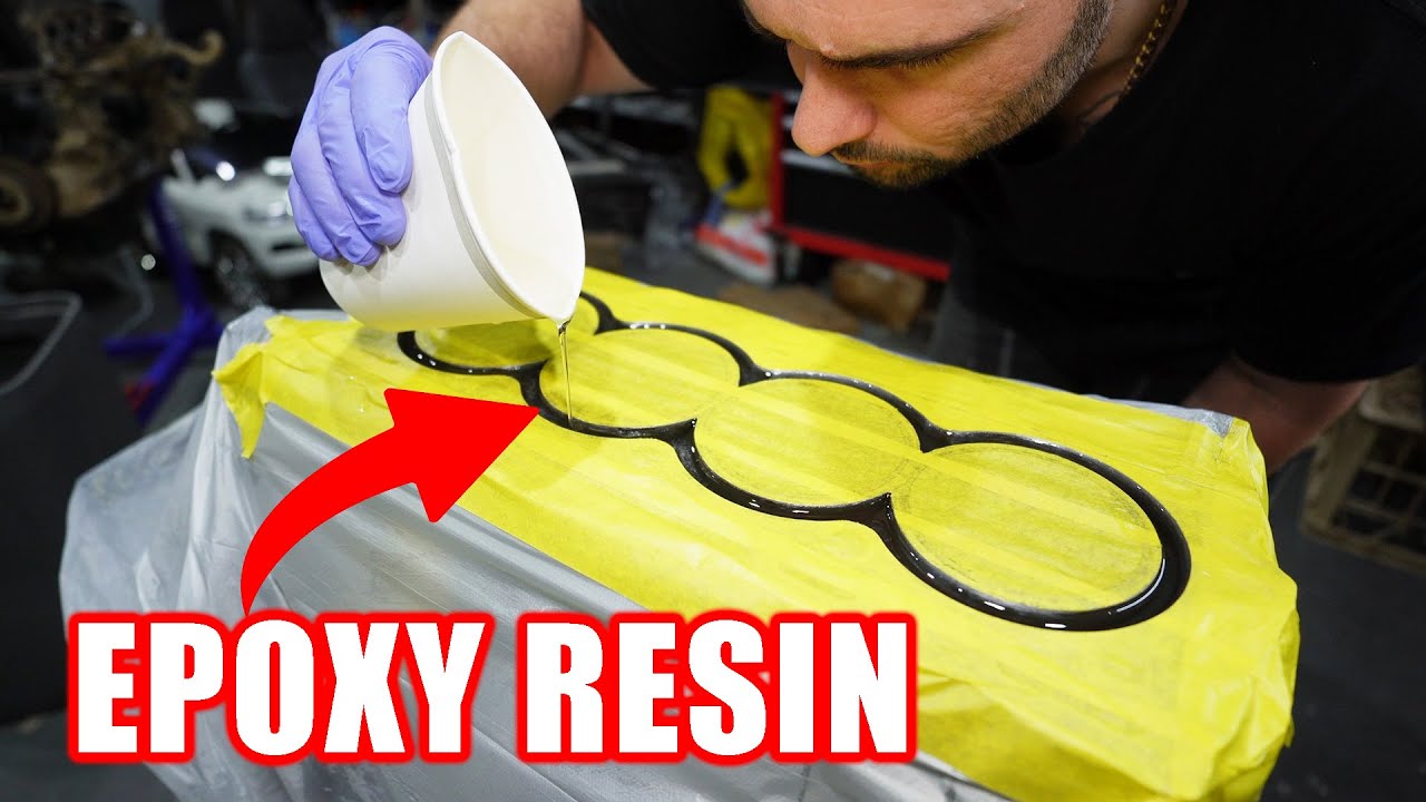 Epoxy filling our 500HP B SERIES engine for $30