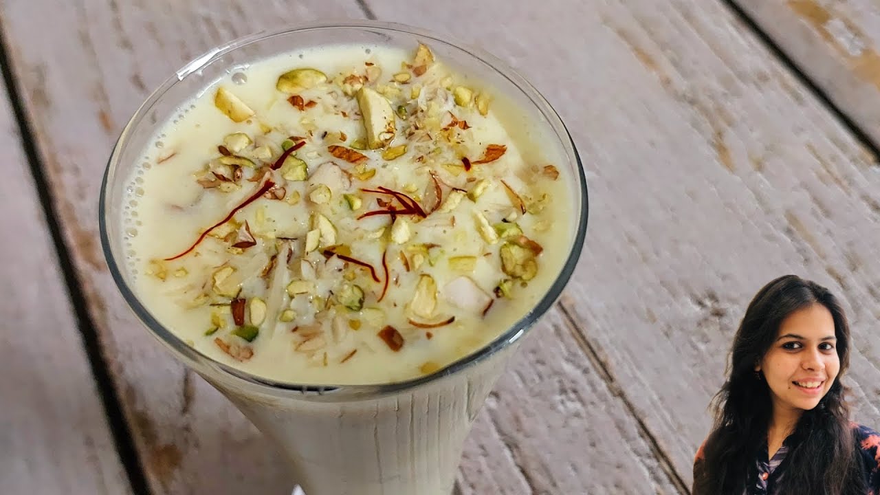 Badam Milk Recipe | Badam Milkshake |Almond Milk| Taptis Kitchen