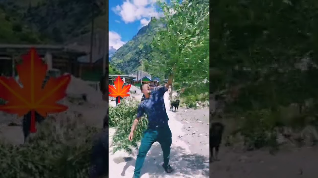 Cop's Lai cheataudai. Sigma rule. Weed in Nepal 🇳🇵. 