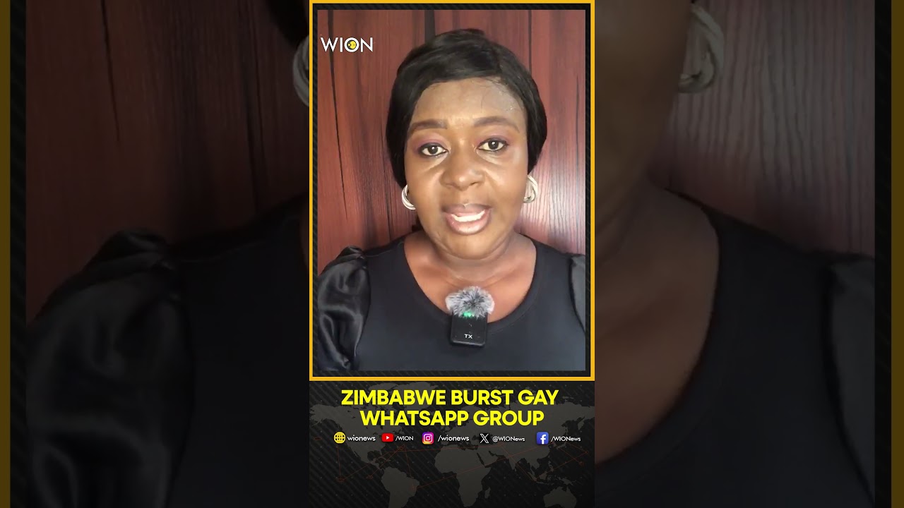 Zimbabwe: Cops bursts 1,000-member gay WhatsApp group in Harare | WION Shorts