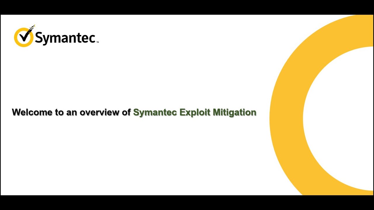 An overview of SEP Exploit Mitigation copy