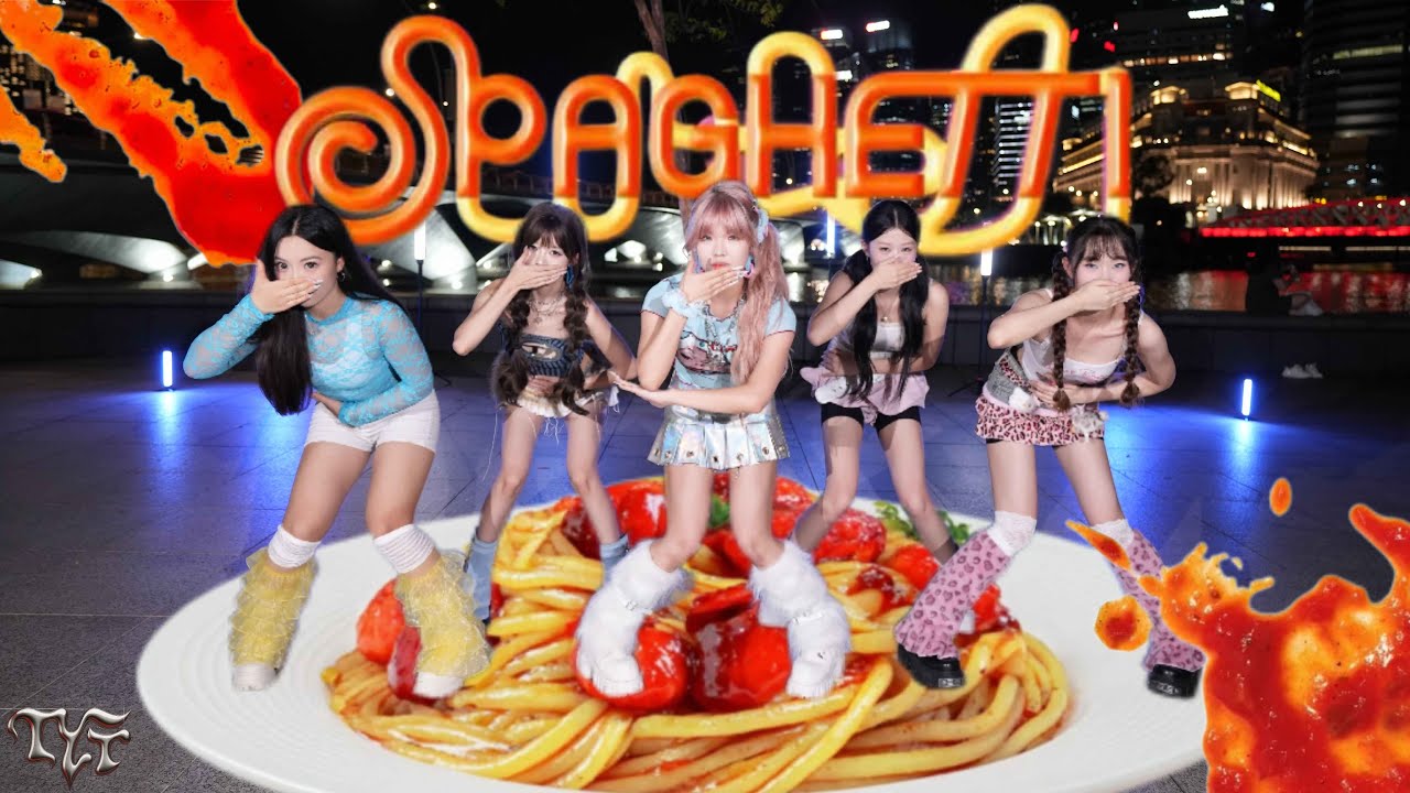 [KPOP IN PUBLIC | ONE TAKE] SPAGHETTI - LE SSERAFIM(르세라핌) in Singapore by TYT DANCE CREW