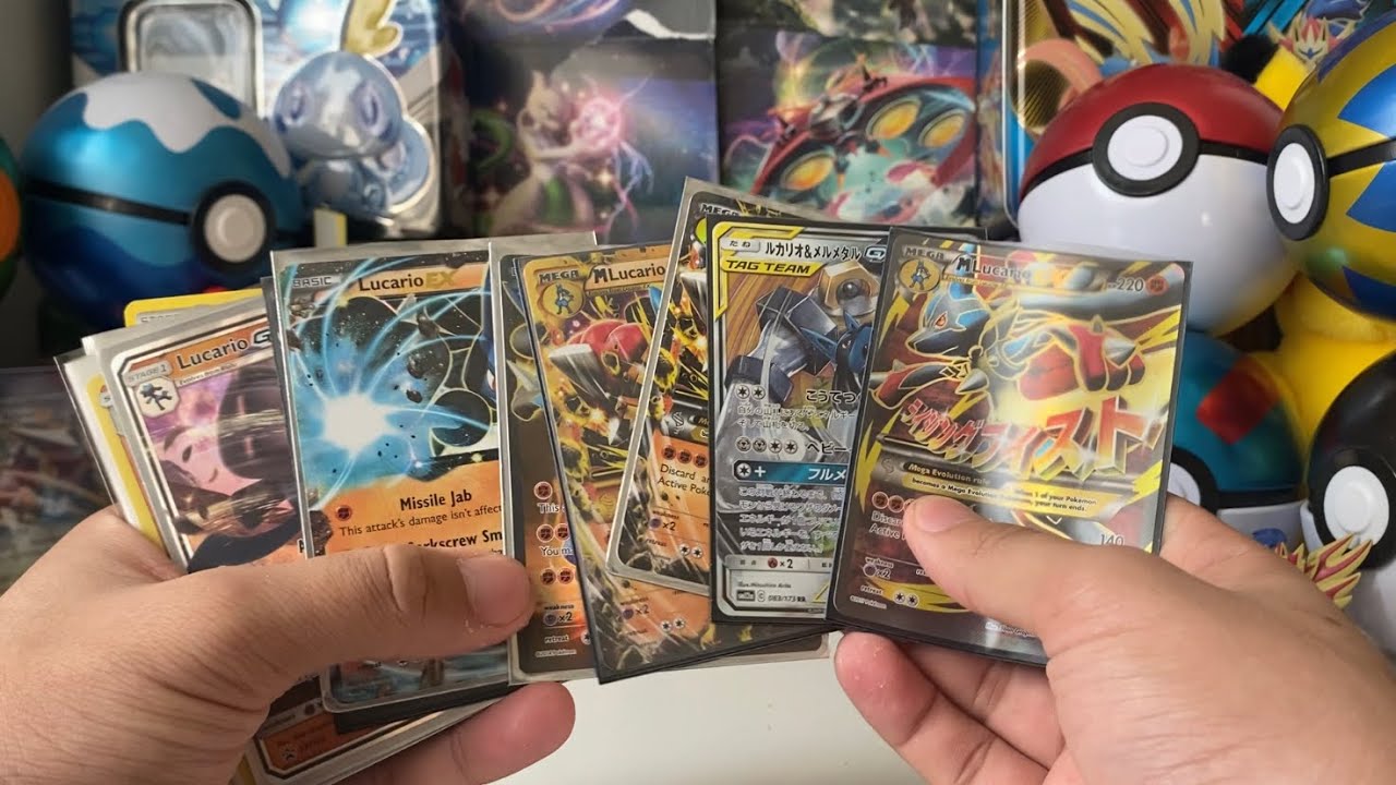 Pokémon Every Lucario In my Collection!!!