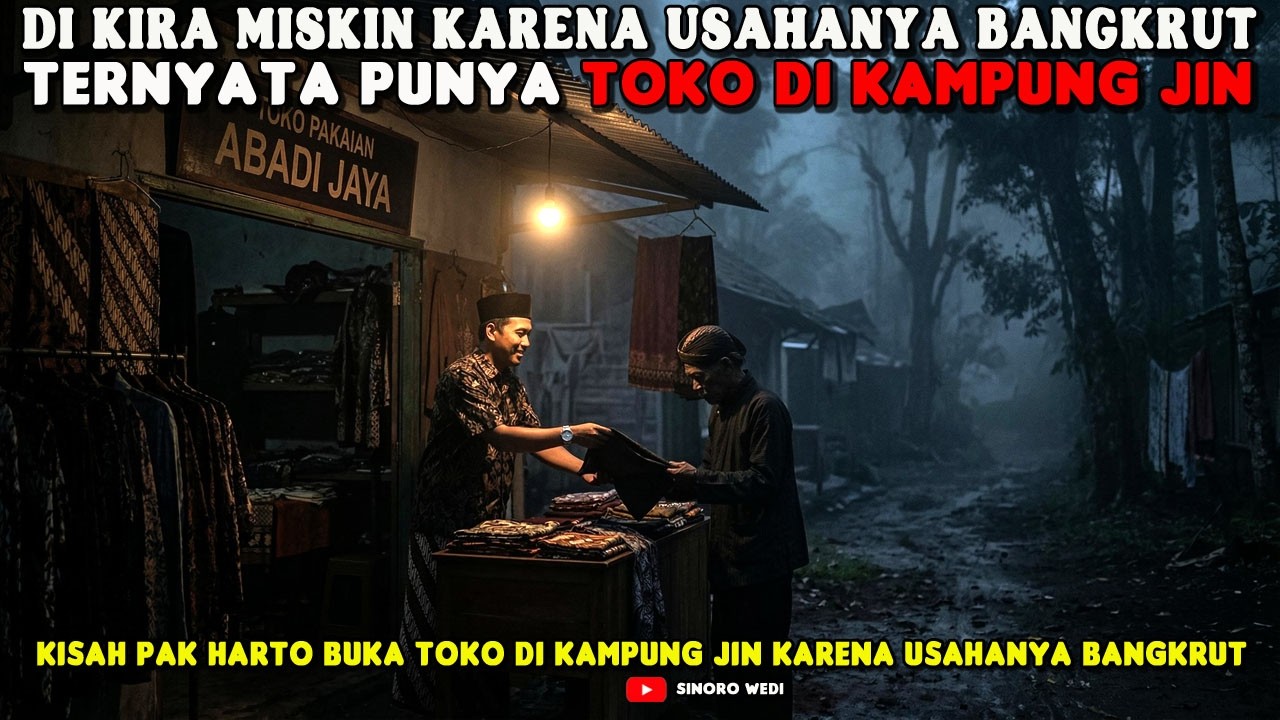 DI KIRA MISKIN KARENA USAHANYA BANGKRUT, TERNYATA PUNYA TOKO DI KAMPUNG JIN