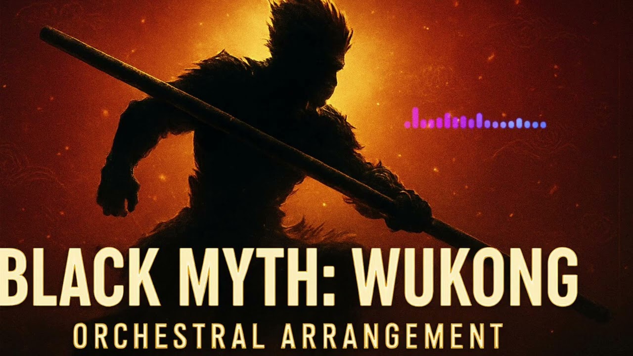Black Myth Wukong: Epic Celestial Staff Version #1 #aimusicvideo #aimusic #aimusictechnology #sunoai