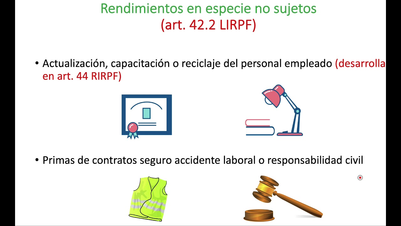 IRPF 03 2 Retribuciones en especie