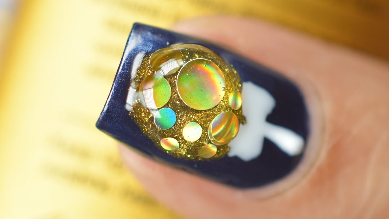 Christmas Ornament Nail Art