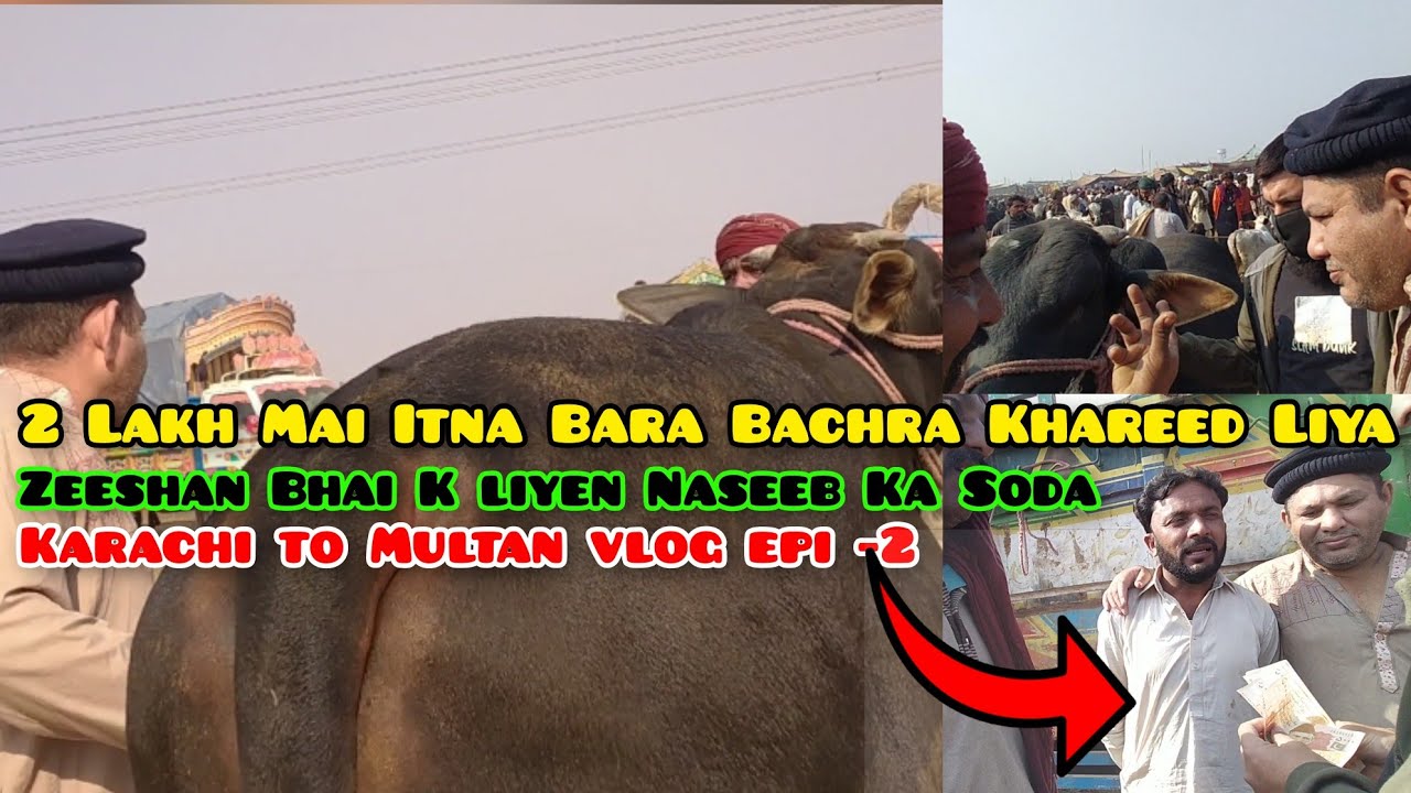 Alhamdulillah Zeeshan Bhai K Liyen 2 Lakh Ka Bachra Le Liya | Karachi To Multan Epi-2 | Soda Hogaya