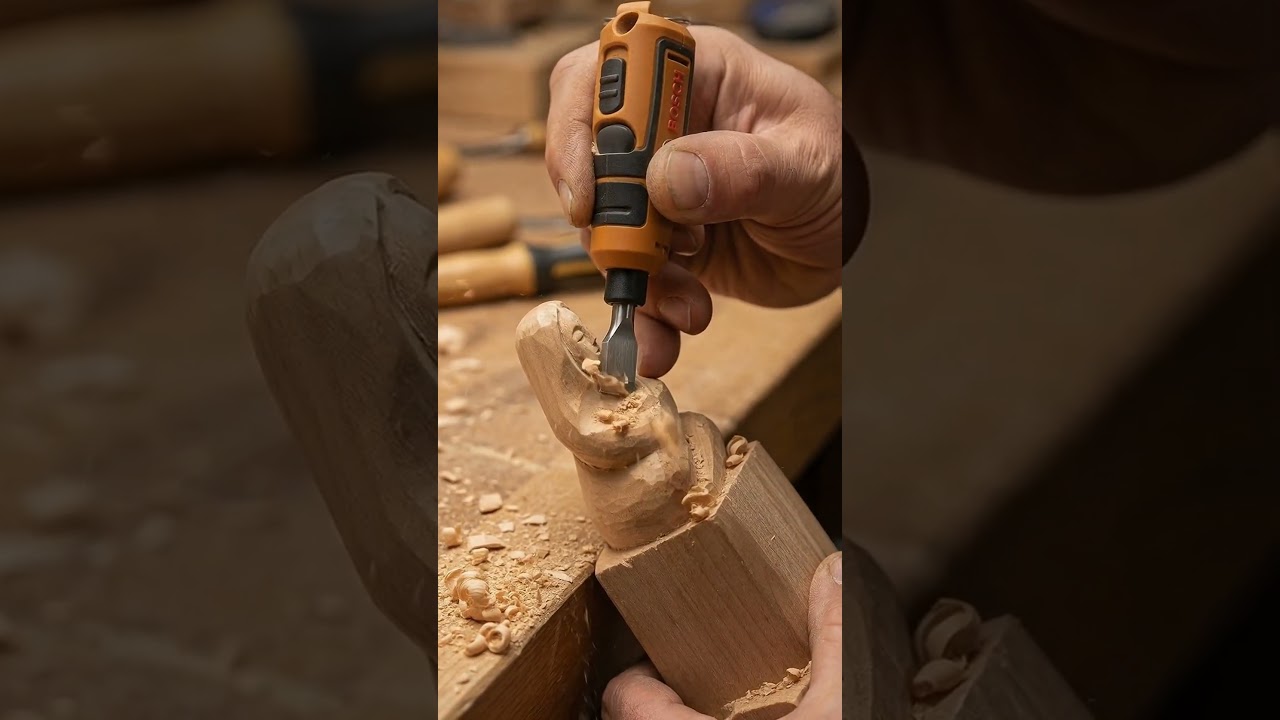 Mini Chain Saw by STHIL Tools (diy woodworking projects 9)#wood #woodworking