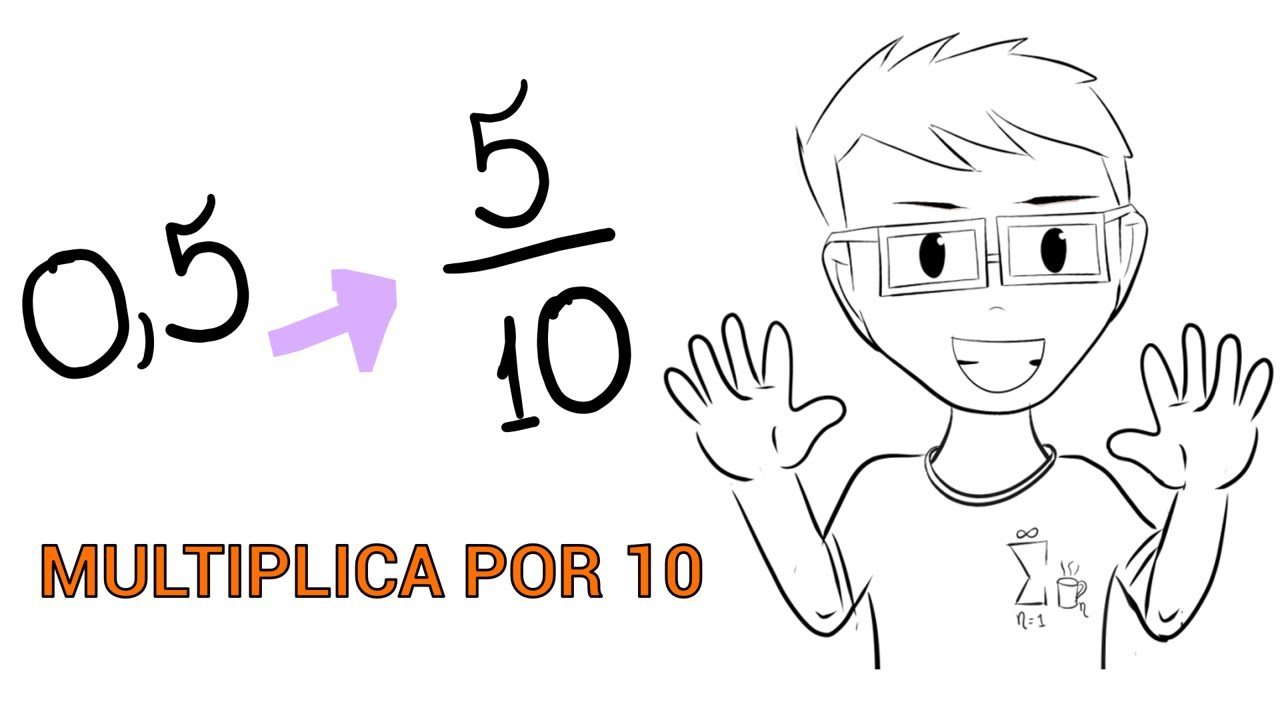 Como converter números decimais em fração ?