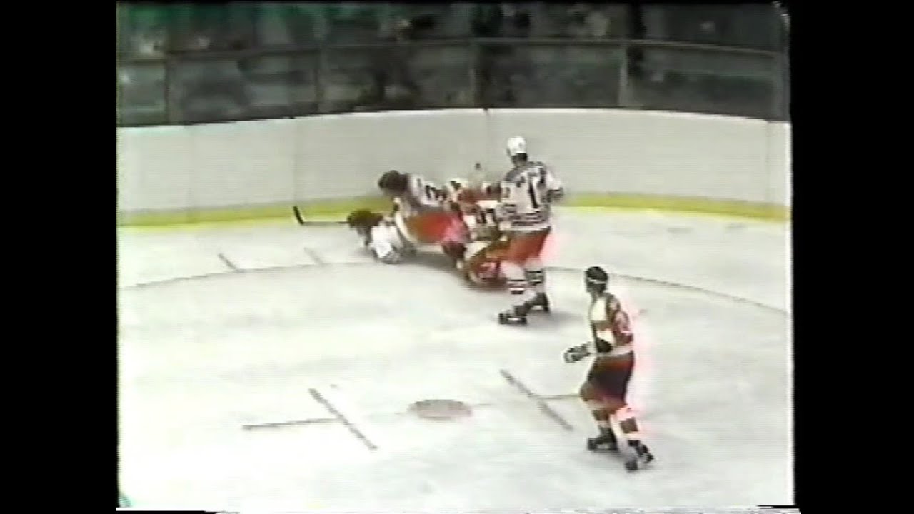 Barry Beck heavy hit on Watson 4/19/80