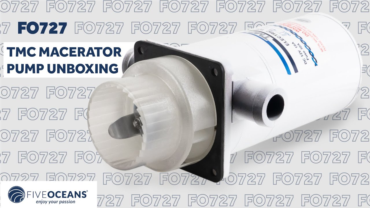 FIVEOCEANS TMC MACERATOR PUMP UNBOXING